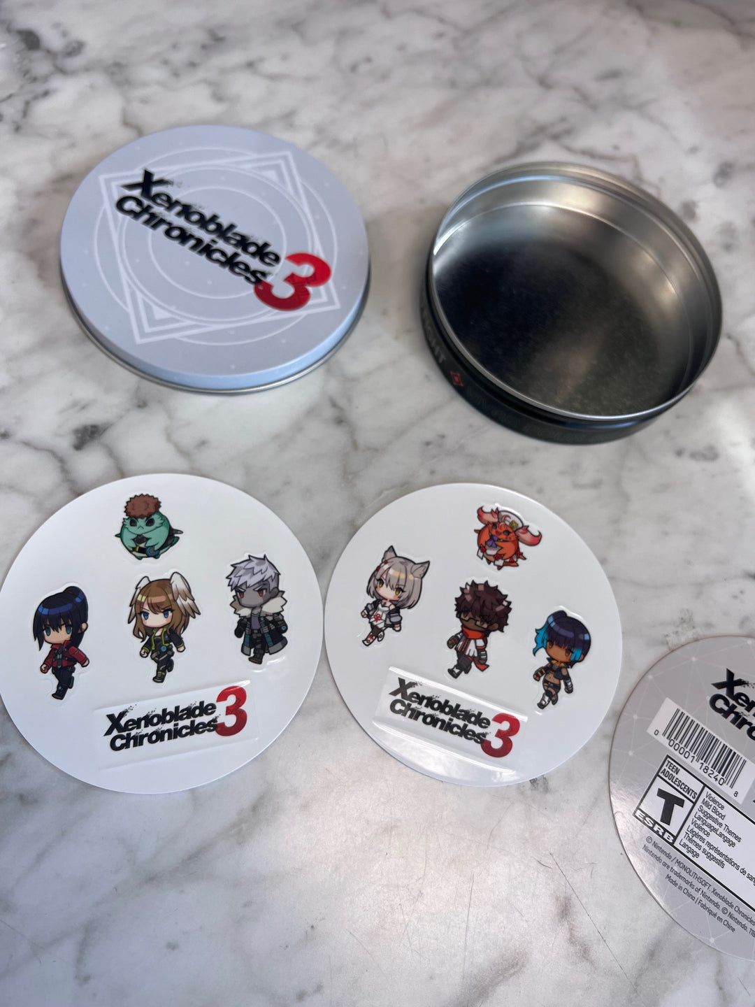 Xenoblade Chronicles 3 Coaster Set My Nintendo Rewards  UA93025