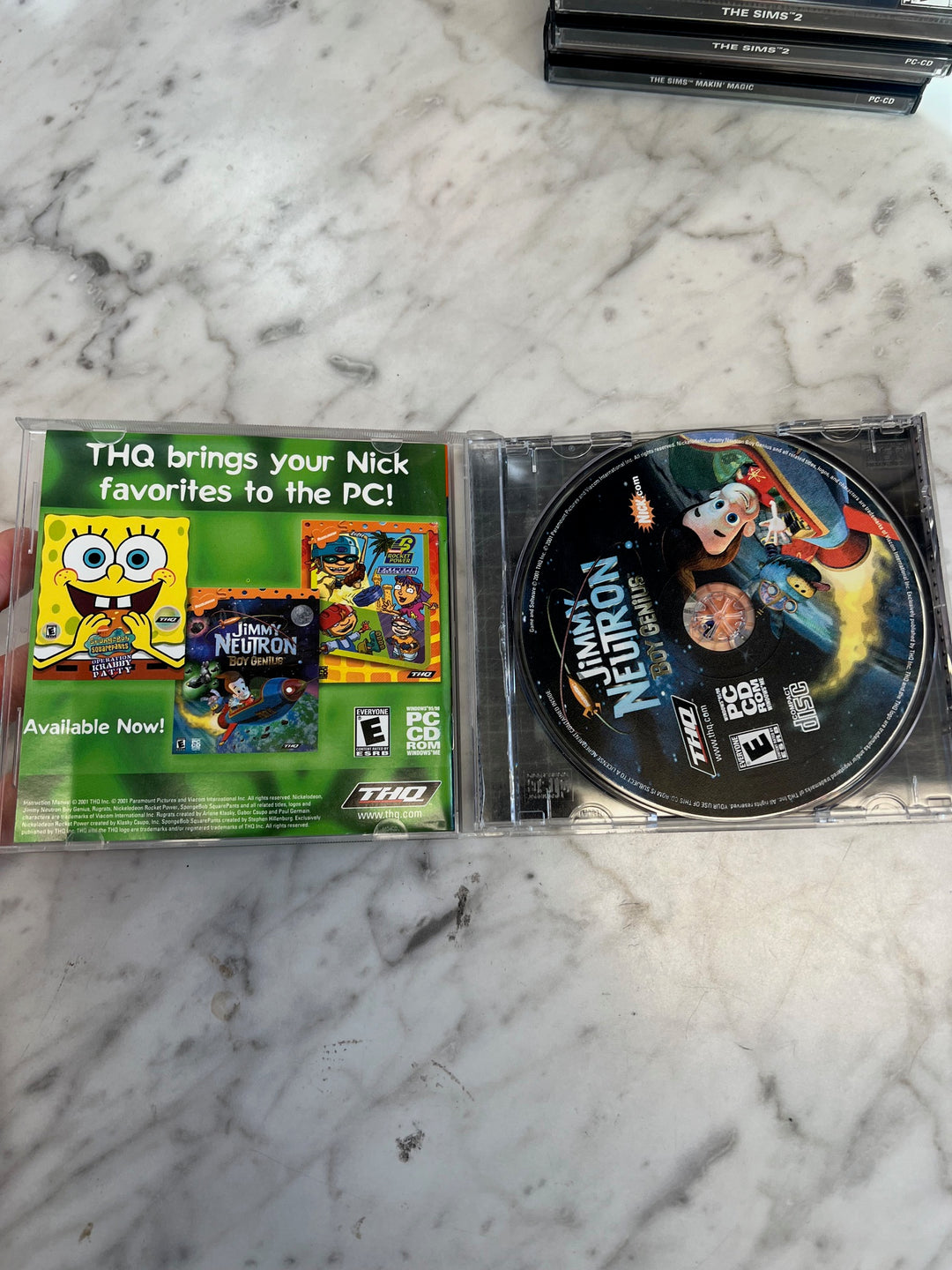 Jimmy Neutron Boy Genius PC CD-ROM  PC4925