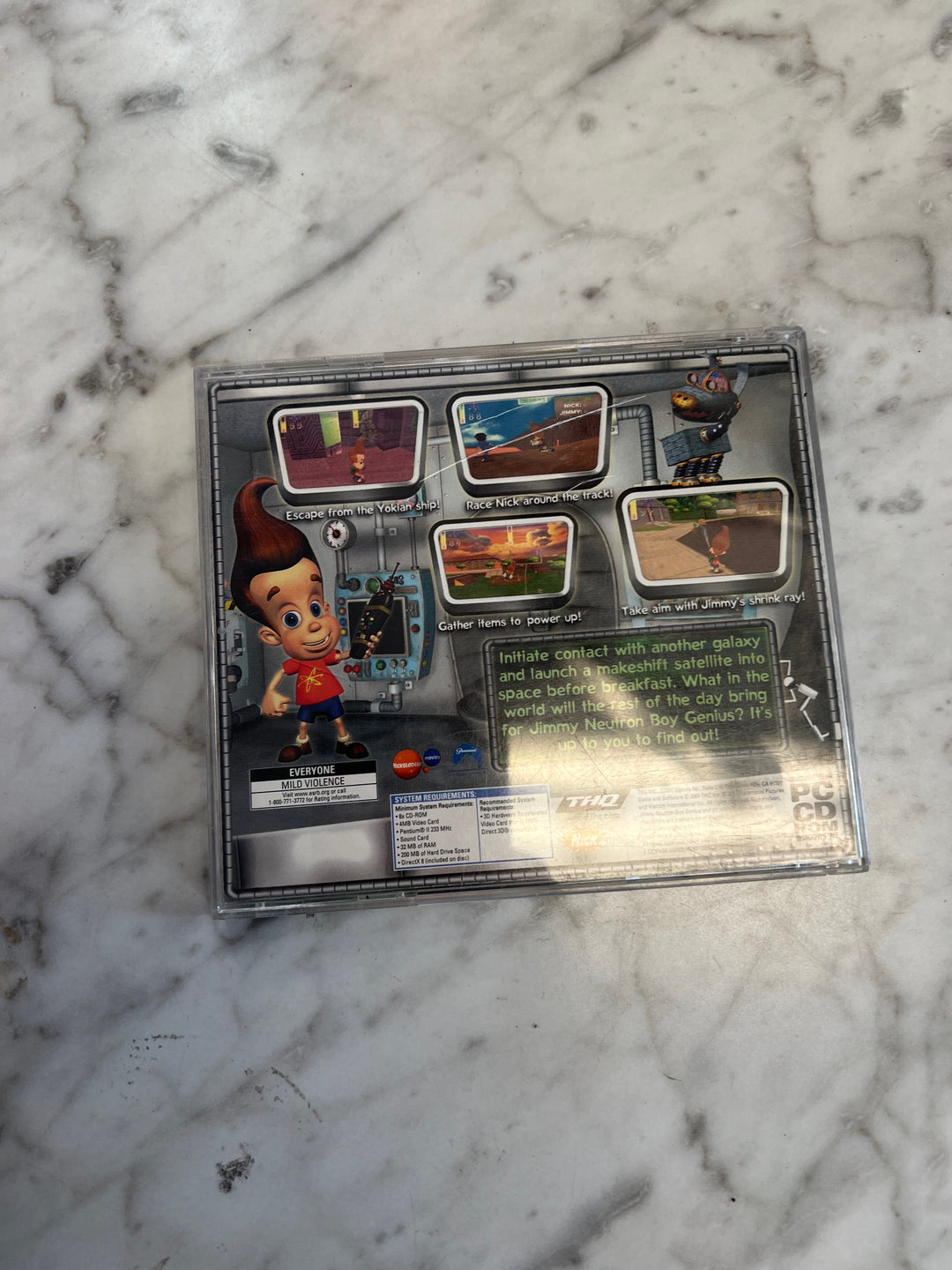 Jimmy Neutron Boy Genius PC CD-ROM  PC4925