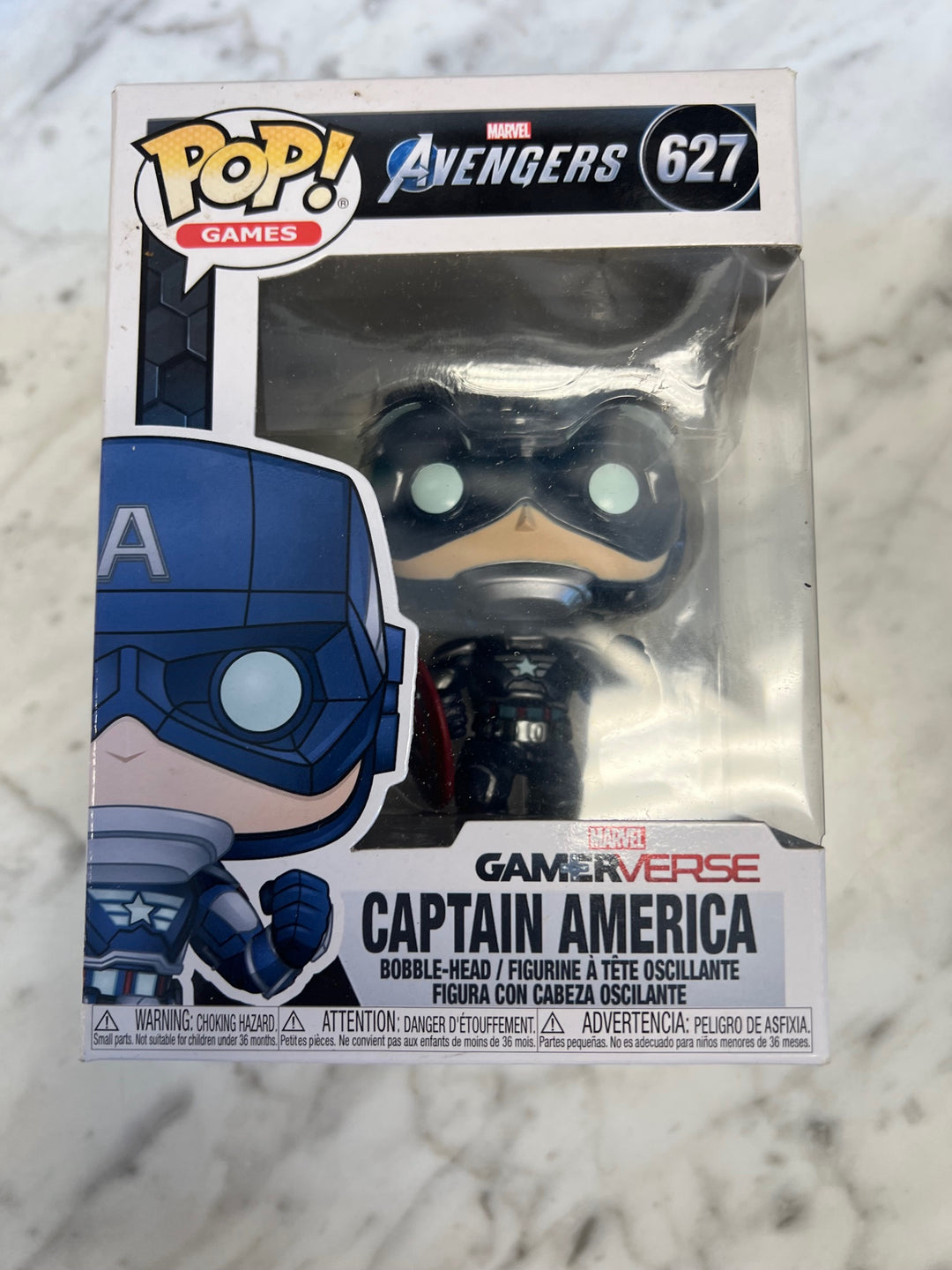 Funko Pop! Captain America #627 Avengers Gamerverse FP7825