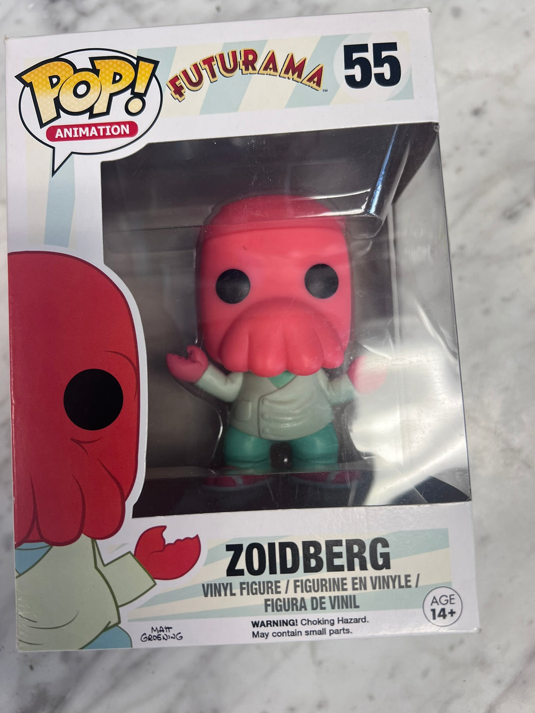 Funko Pop! Zoidberg #55 Futurama FP12326