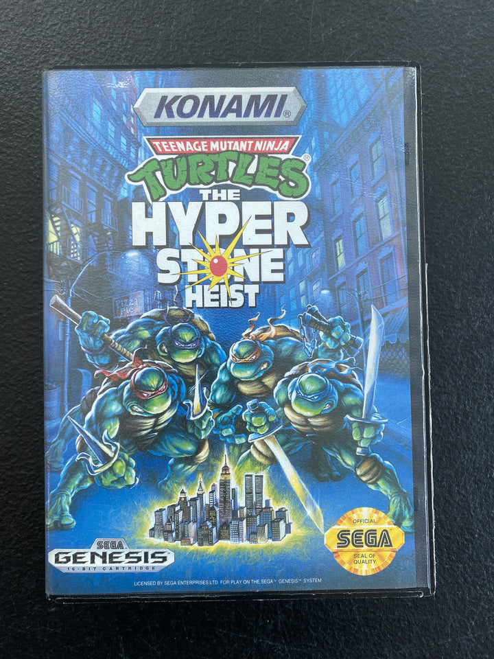 Teenage Mutant Ninja Turtles The Hyperstone Heist - Sega Genesis G91625