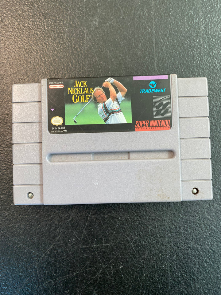 Jack Nicklaus Golf - SNES SD2222
