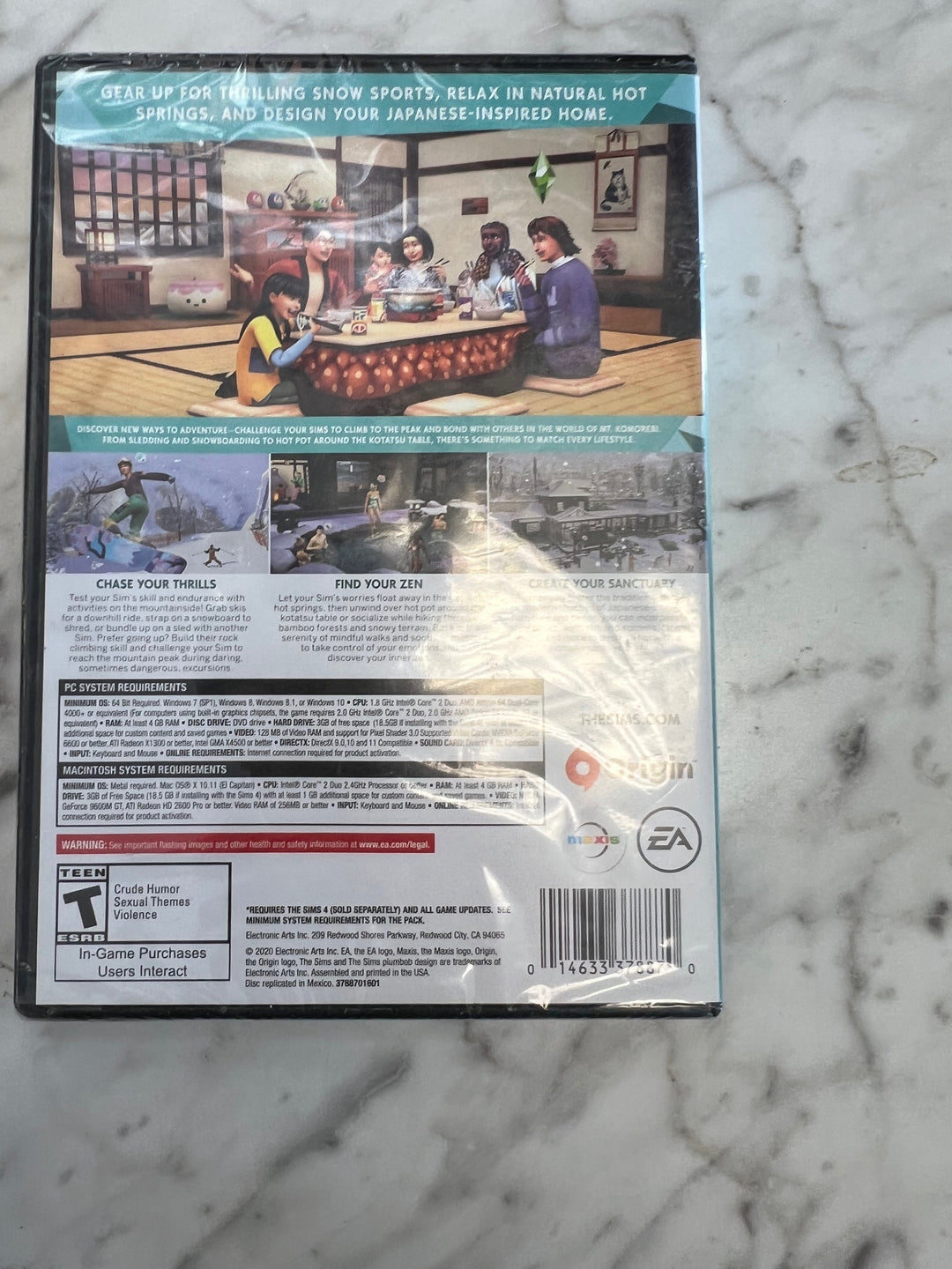 The Sims 4 PC DVD-ROM Sealed NEW (torn seal) PC4925