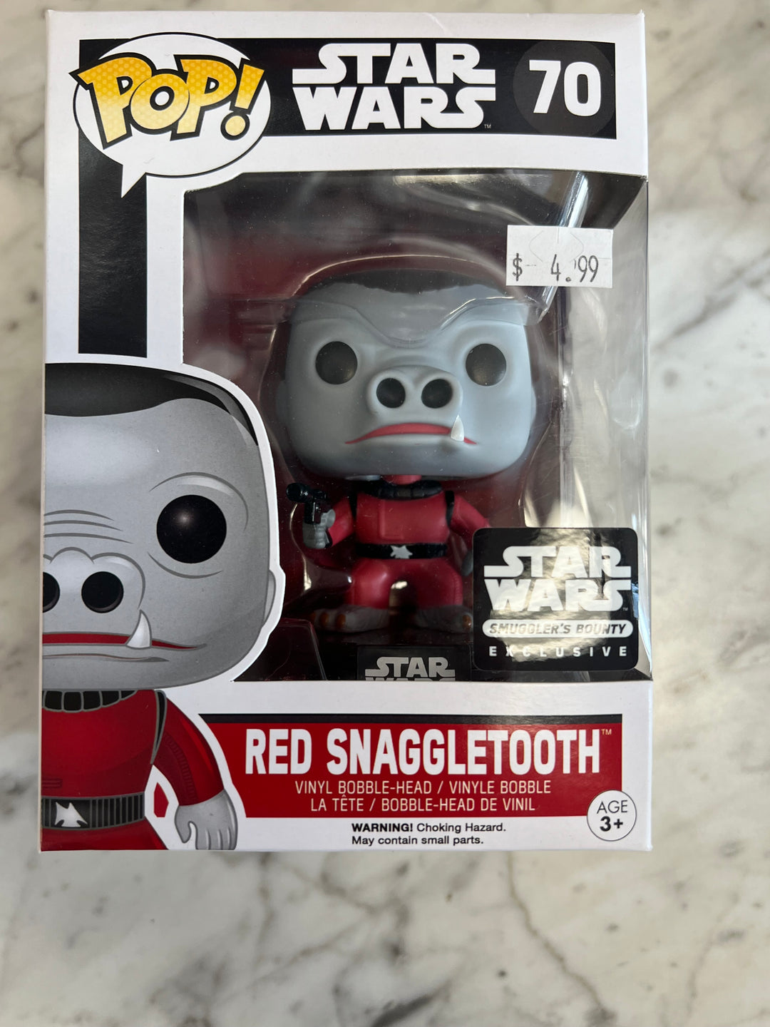 Funko Pop! Red Snaggletooth #70 Star Wars Smuggler's Bounty FP121824