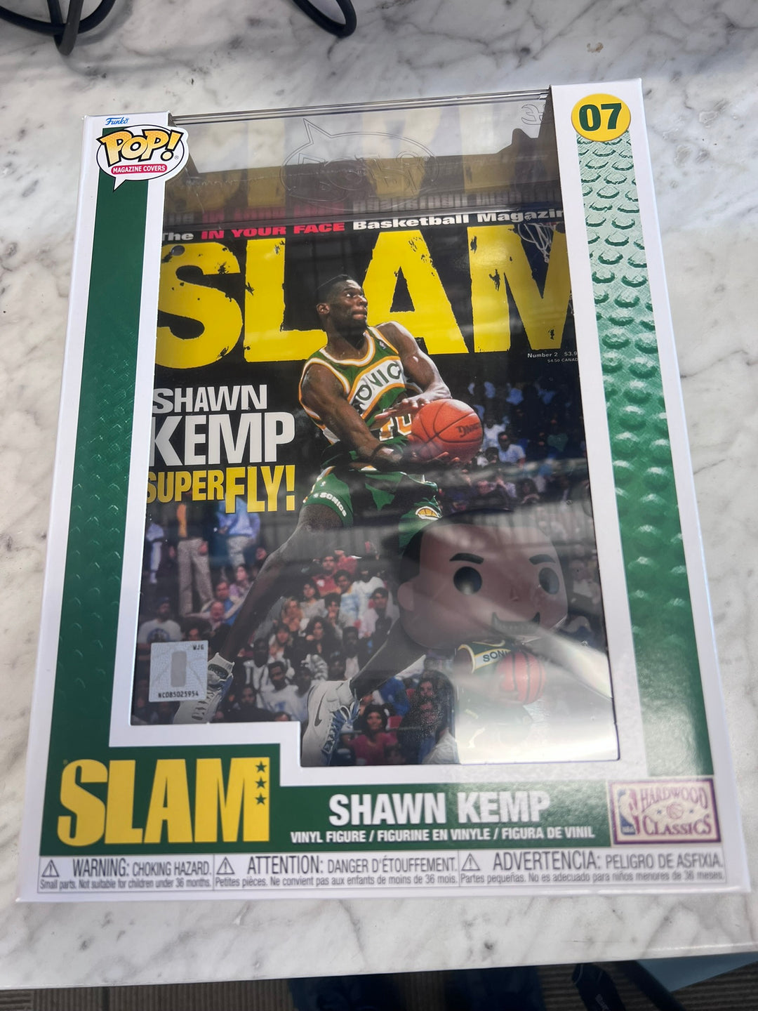 Funko Pop! Shawn Kemp #07 Slam Magazine FP12326