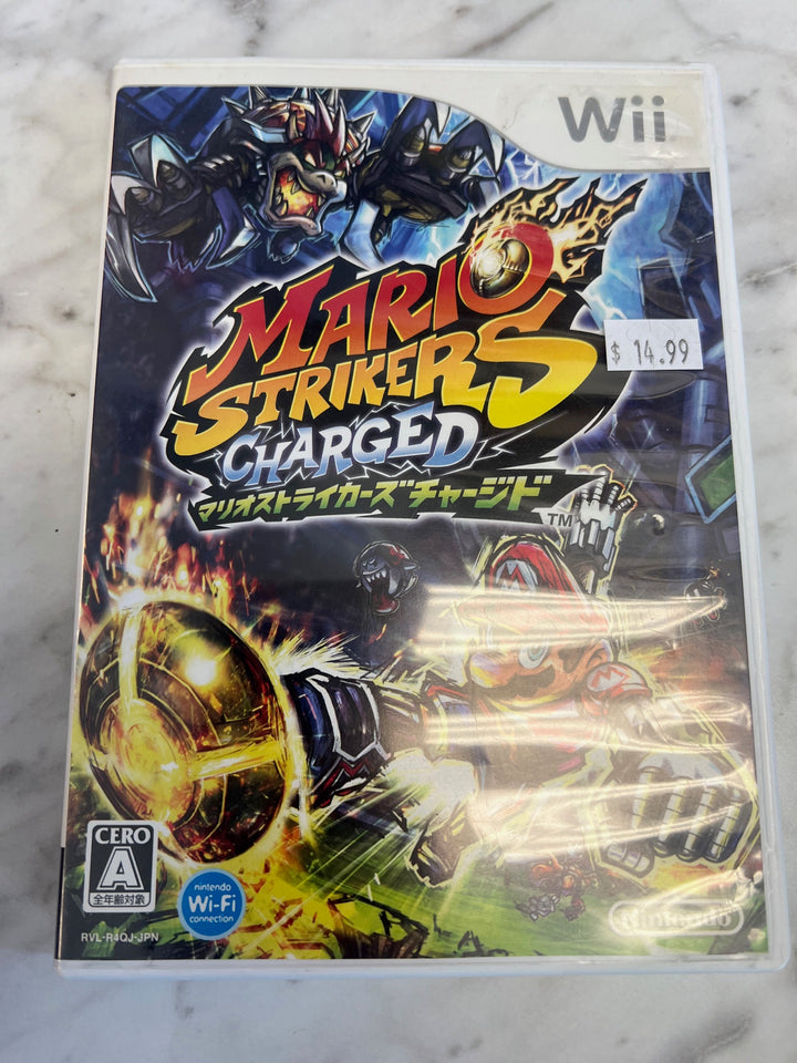 Mario Strikers Charged Nintendo Wii NTSC-J JP Japanese     IMP7324