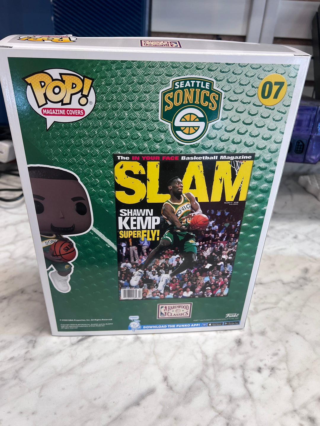 Funko Pop! Shawn Kemp #07 Slam Magazine FP12326