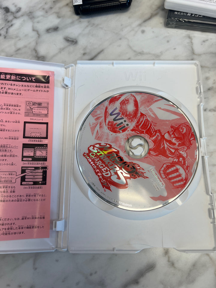 Mario Strikers Charged Nintendo Wii NTSC-J JP Japanese     IMP7324