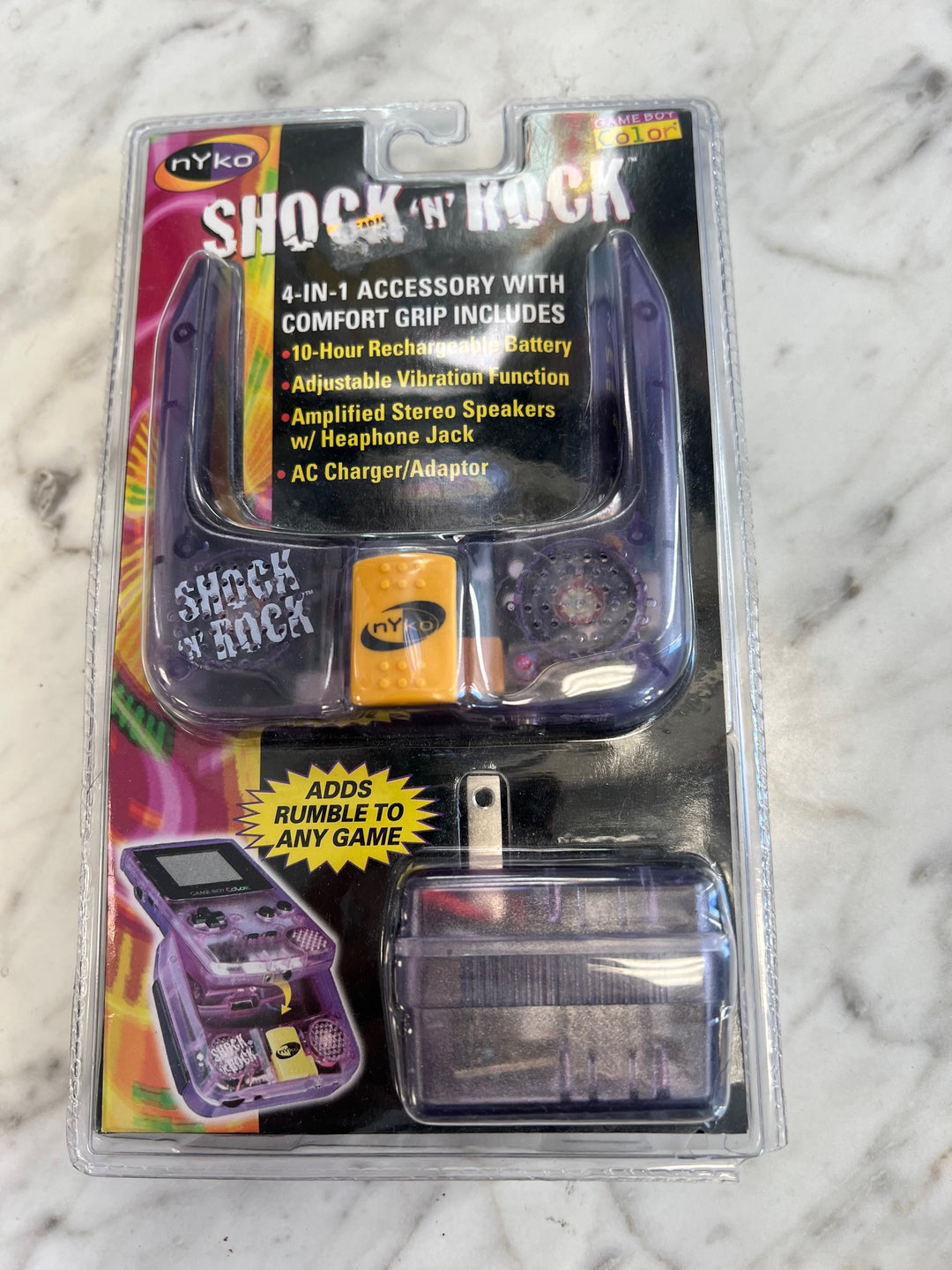 Nyko Shock n Rock for Gameboy Color BRAND NEW SEALED  N4925