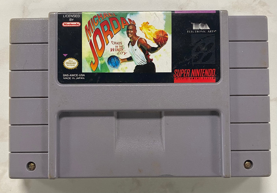 Michael Jordan: Chaos in the Windy City  - SNES NI52426