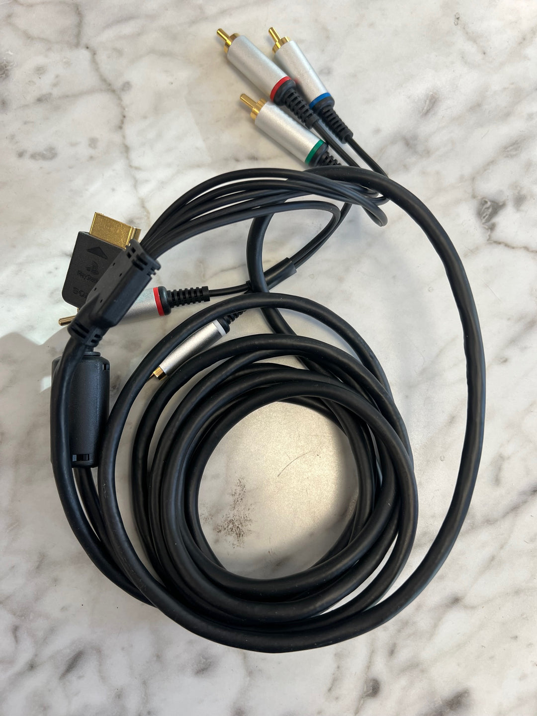 Official Genuine OEM SONY PlayStation Component AV HD Cable | Tested A41025