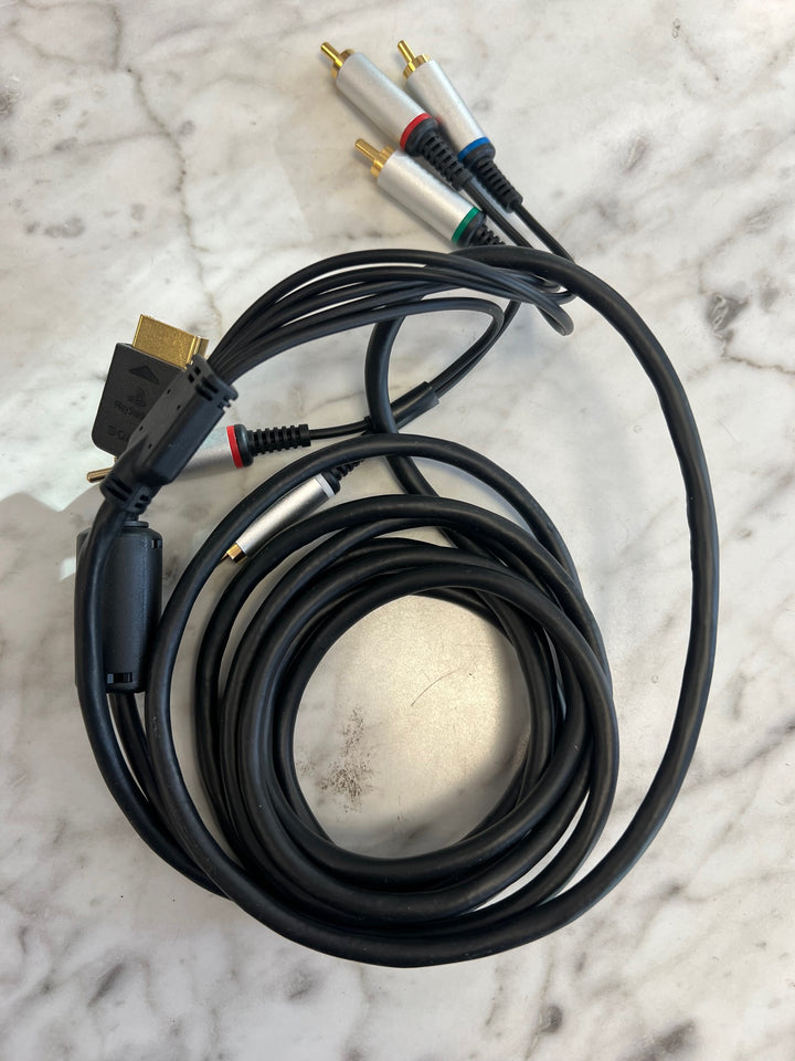 Official Genuine OEM SONY PlayStation Component AV HD Cable | Tested A41025