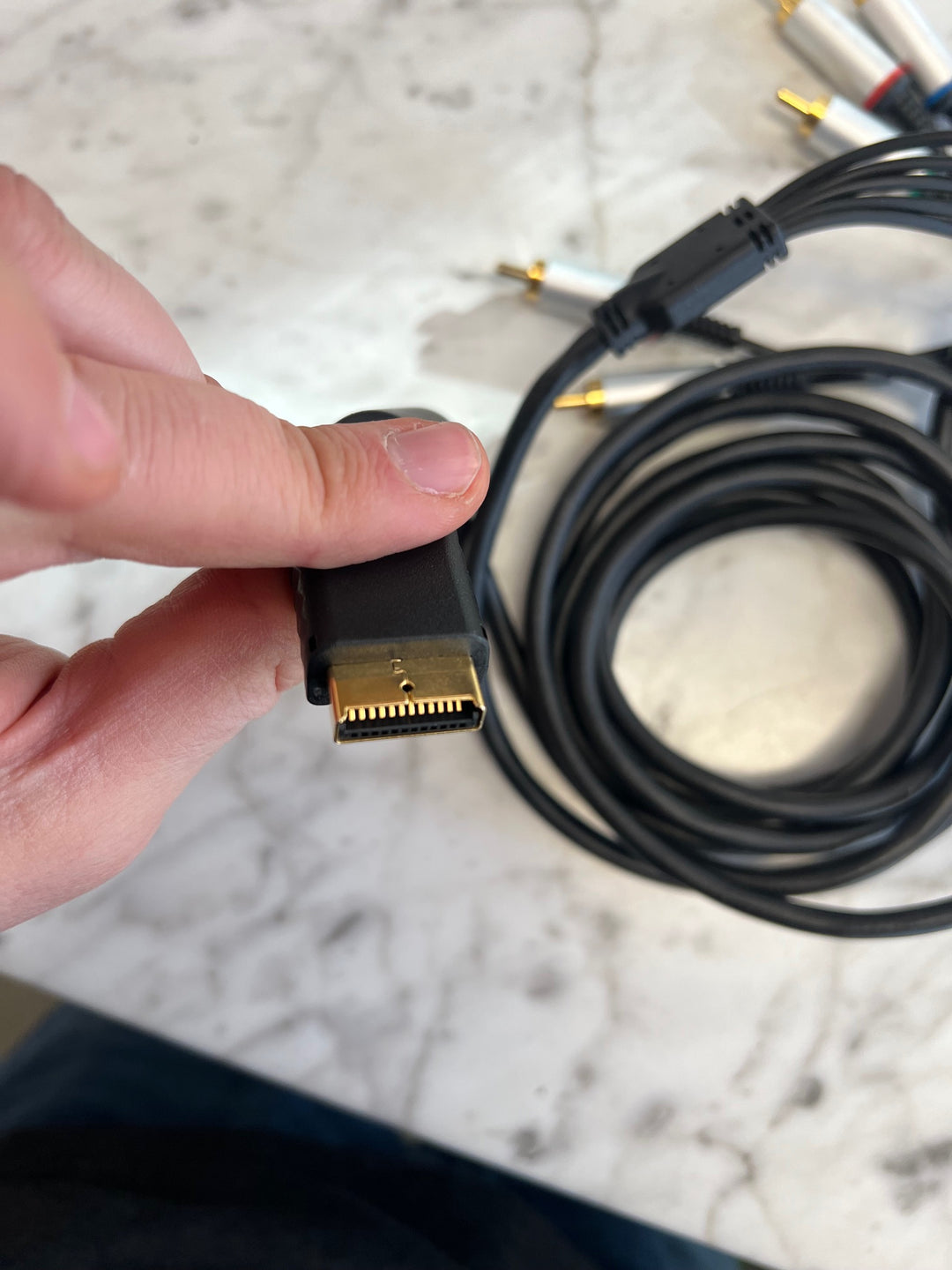 Official Genuine OEM SONY PlayStation Component AV HD Cable | Tested A41025