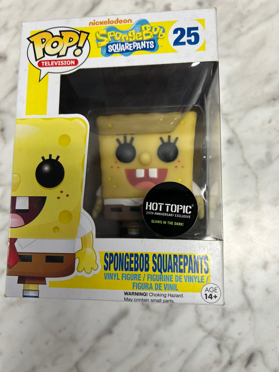 Funko Pop! Vinyl: Nickelodeon - Spongebob Squarepants - (Glow) - Hot Topic FP121824