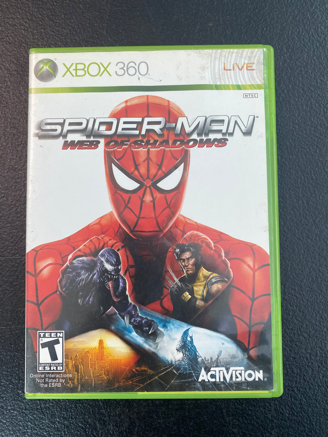 Spiderman Web of Shadows - Xbox 360 DI12425
