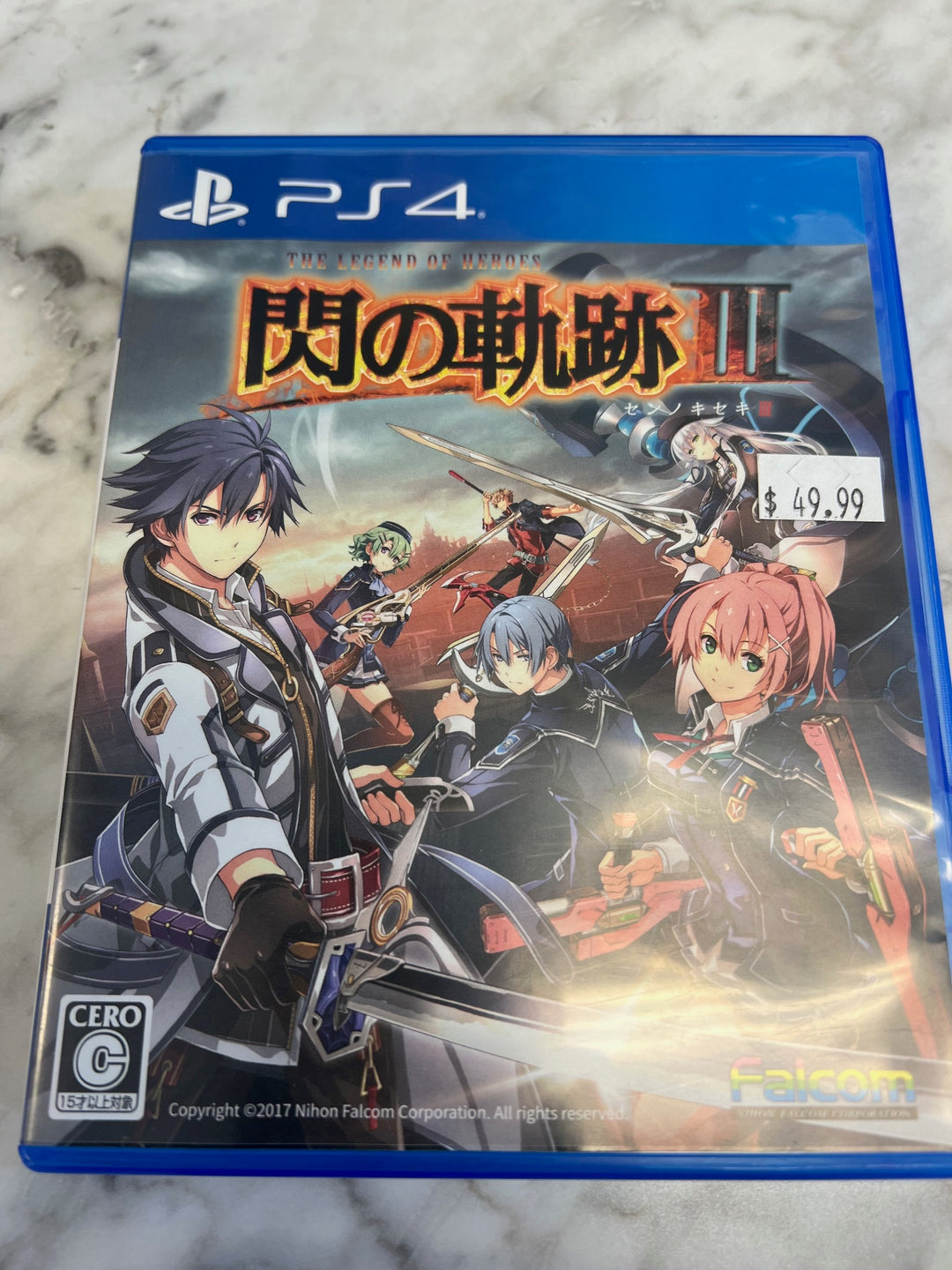 PS4 The Legend of Heroes Trails of Cold Steel Sen no Kiseki III 3 JP DU7324
