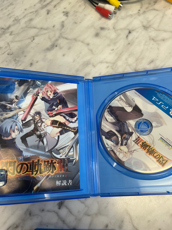 PS4 The Legend of Heroes Trails of Cold Steel Sen no Kiseki III 3 JP DU7324