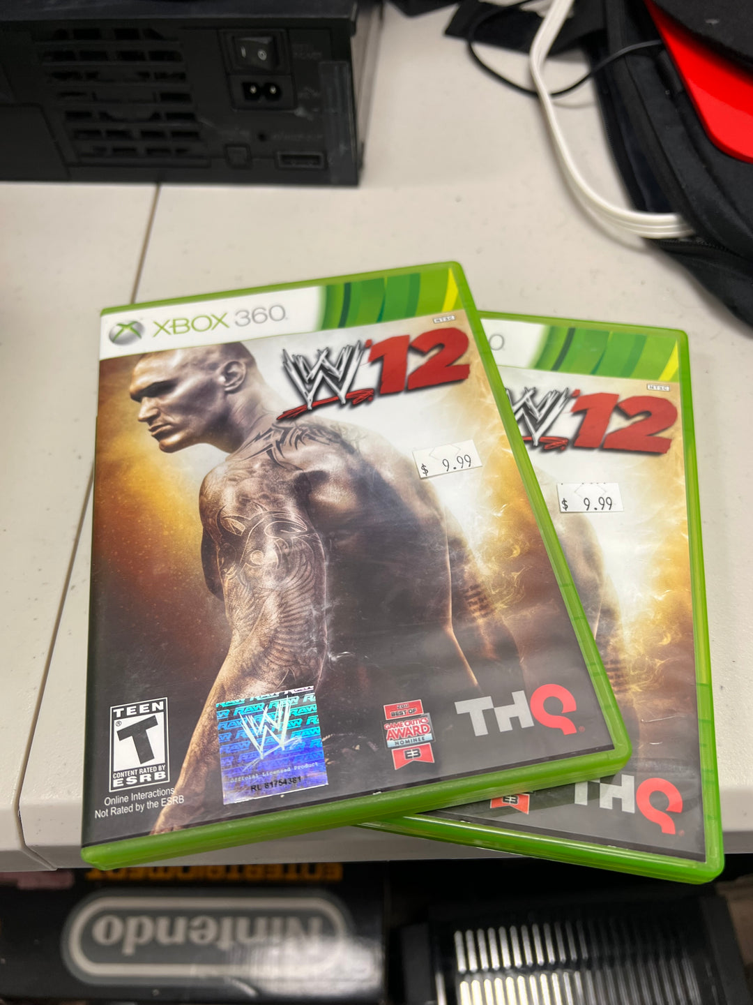 WWE 12 Wrestling for Microsoft Xbox 360 in case. Tested and working.     DO61024