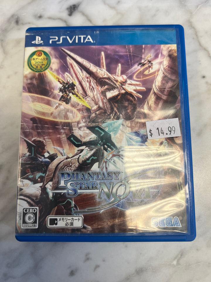 PS Vita Phantasy Star Nova JP DU7324