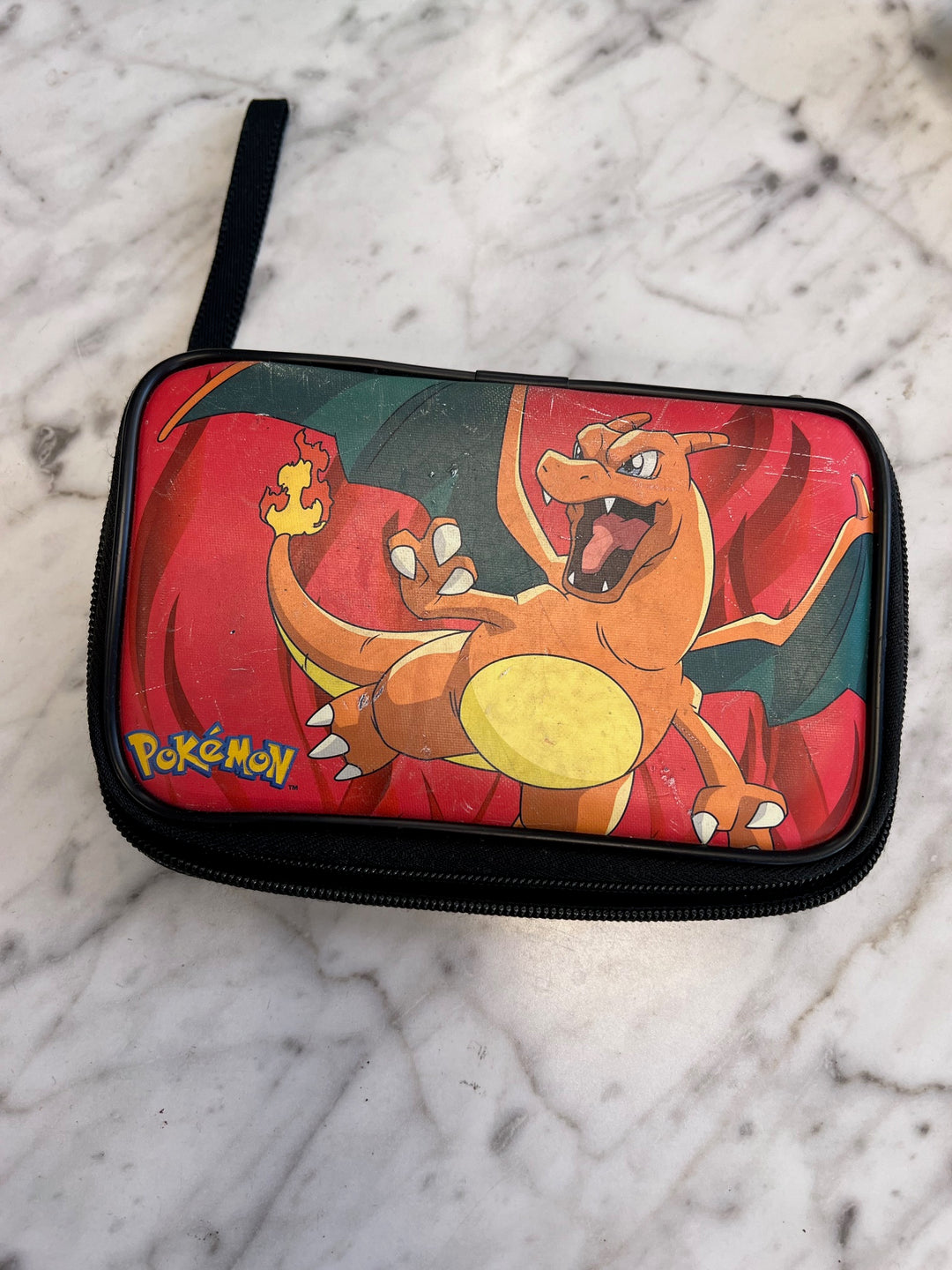 Nintendo 3DS XL Charizard Pokemon Carry Case/Game Traveler Used A41025