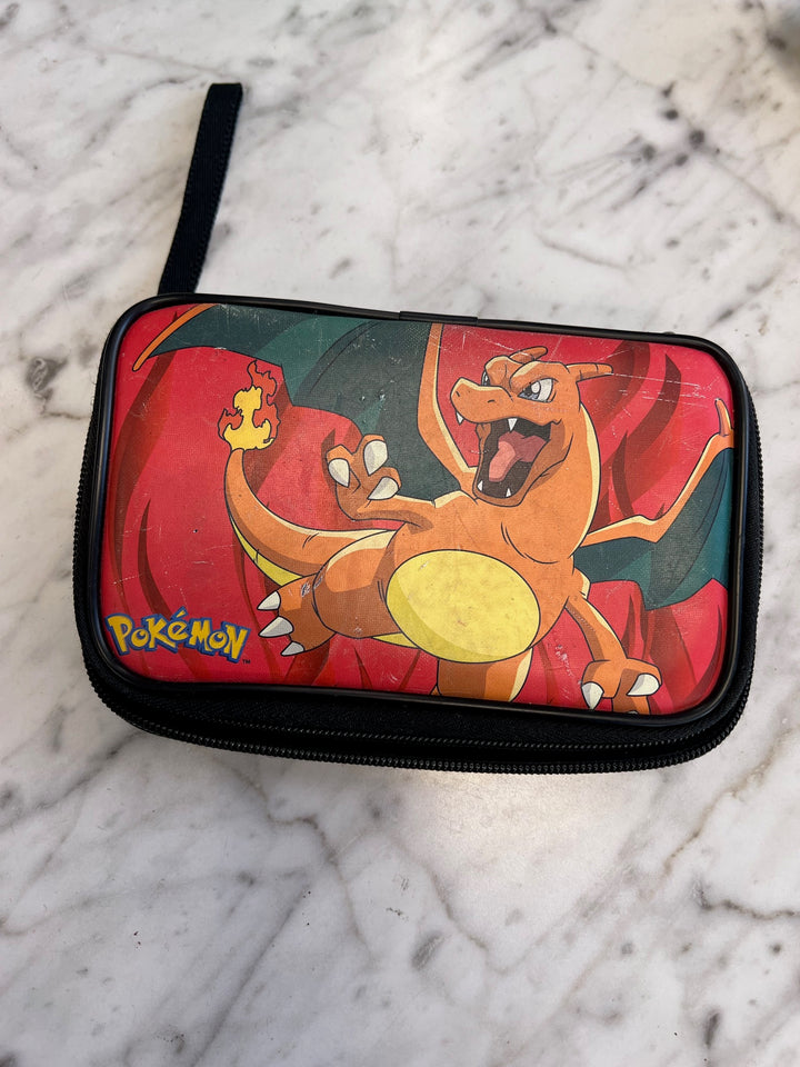 Nintendo 3DS XL Charizard Pokemon Carry Case/Game Traveler Used A41025