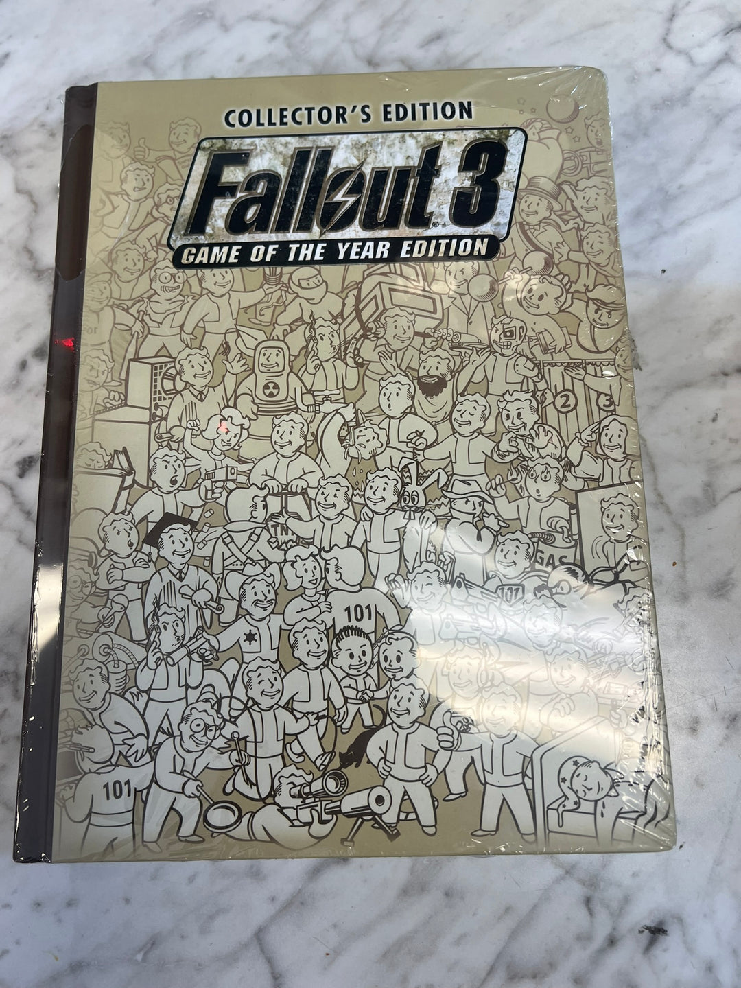 Fallout 3 Game of the Year Edition Collector's Strategy Guide NO MAP ST8126