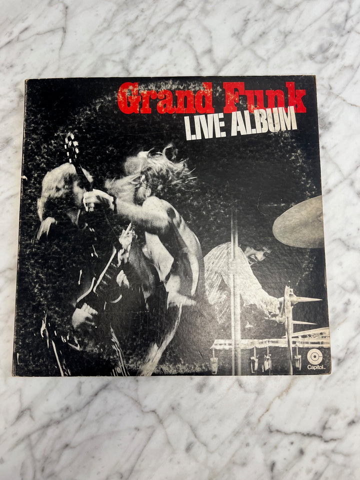 Grand Funk Railroad - Live Album Vinyl Record    VR92124