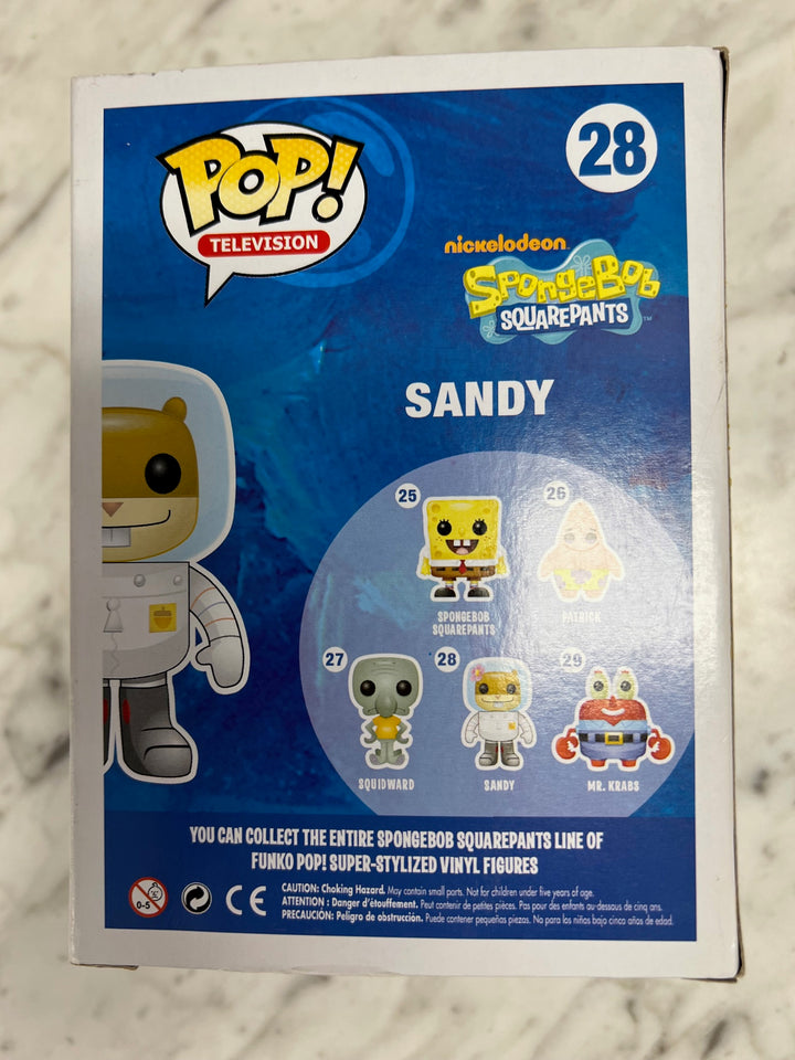 Funko Pop Spongebob Squarepants Sandy 28 Vaulted Retired ULTRA RARE! FP121824