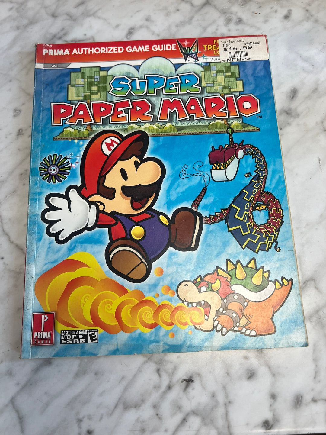 Super Paper Mario Prima Official Strategy Guide ST8126