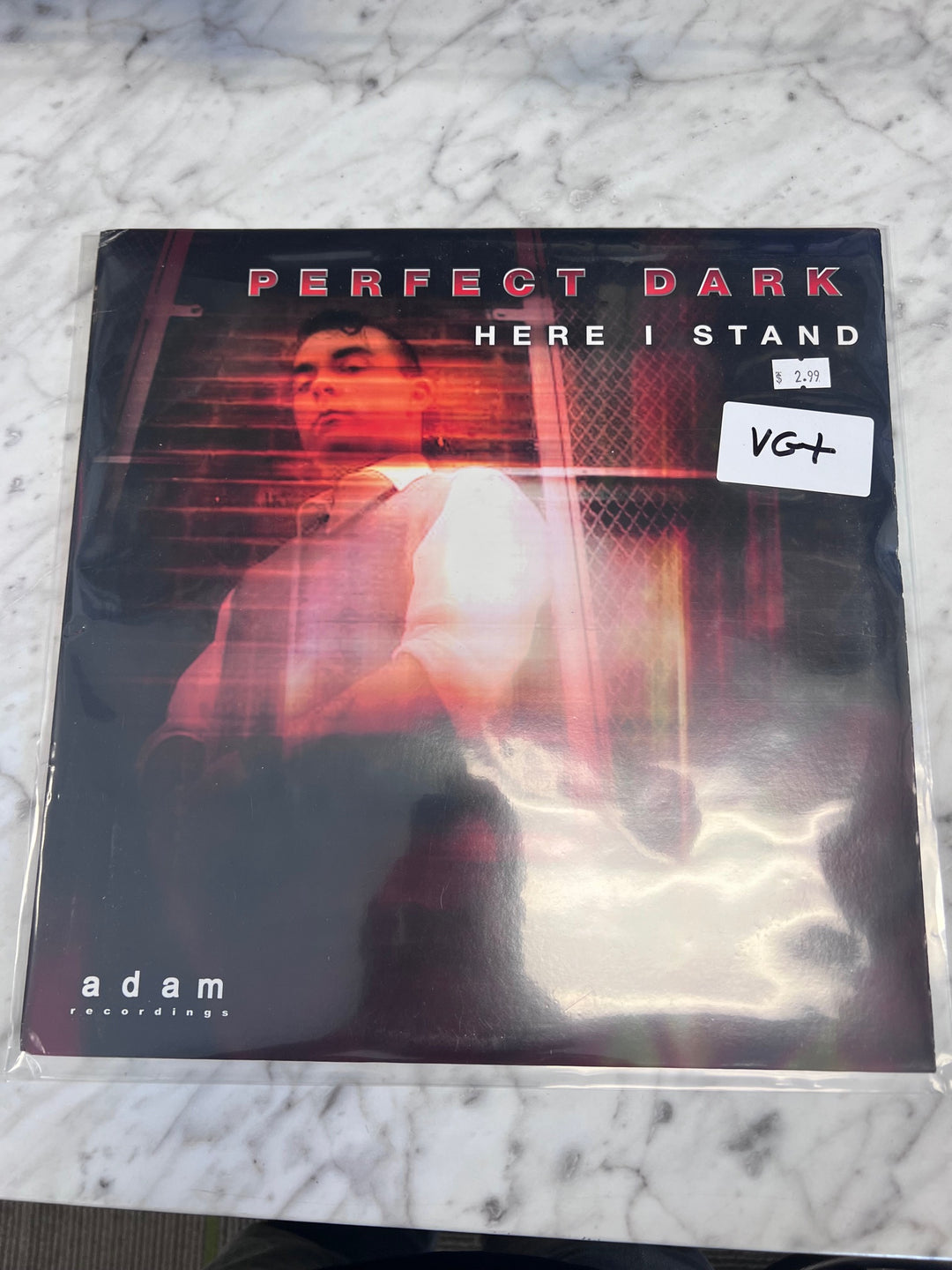 DJ Perfect Dark - Here I Stand (VG+) Condition Vinyl Record VR10125