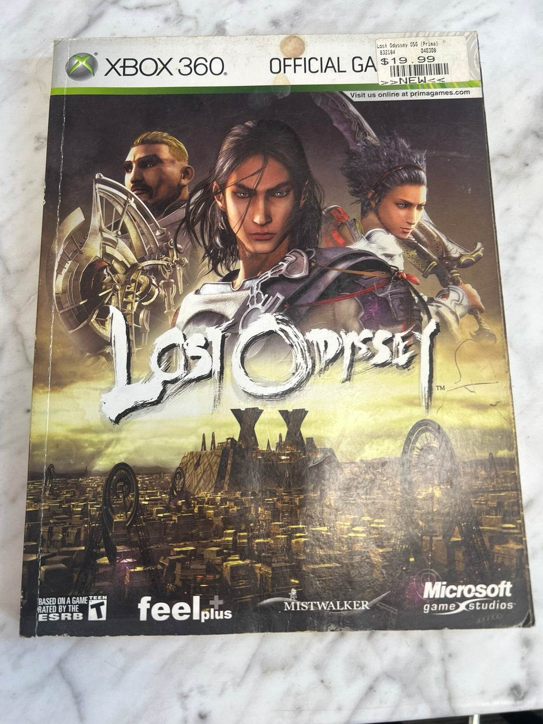 Lost Odyssey Official Strategy Guide (Tear in Rear) ST8126