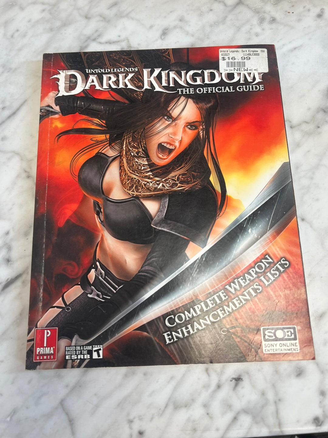 Untold Legends Dark Kingdom Official Strategy Guide ST8126