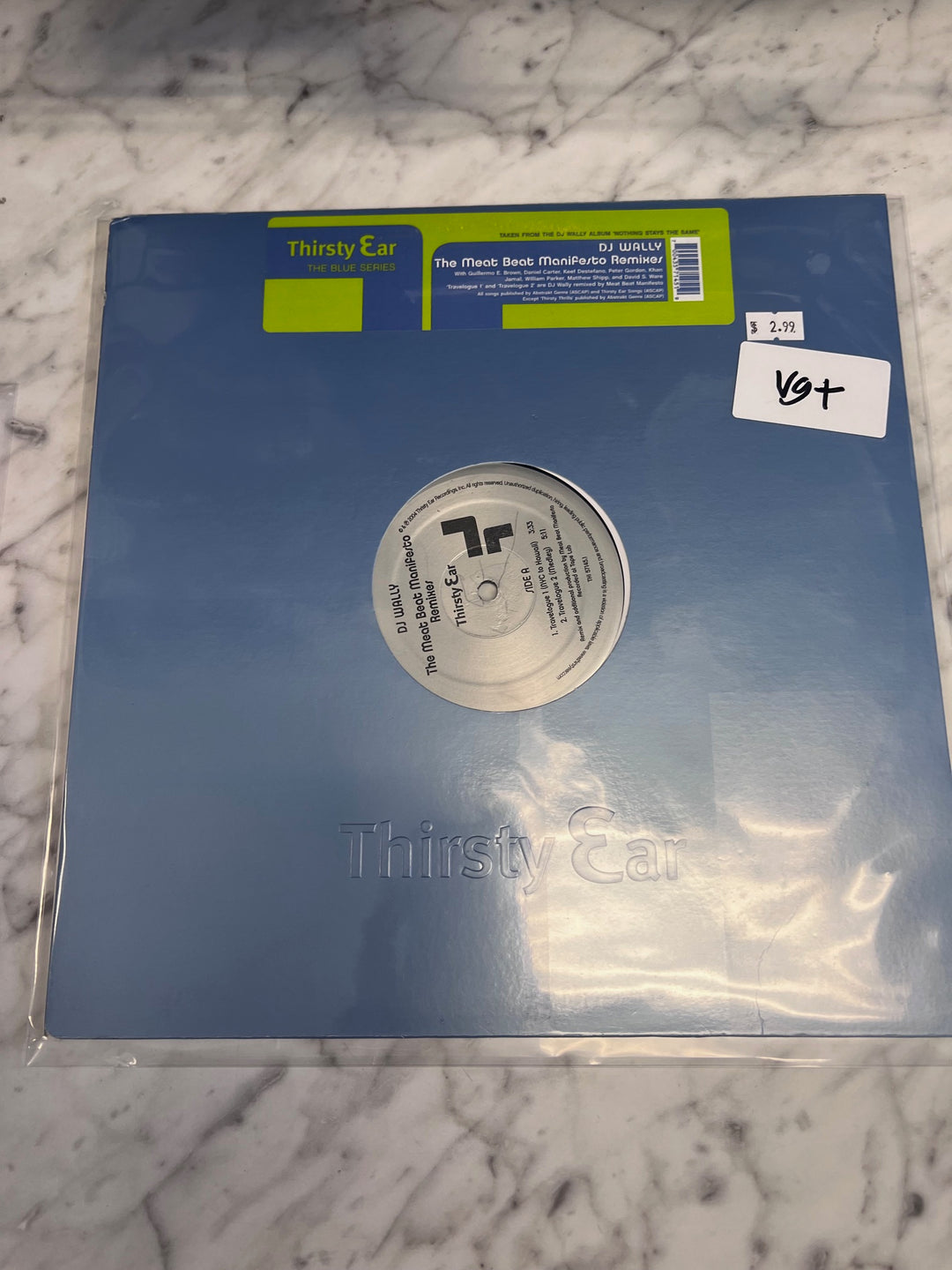 DJ Wally - The Meat Beat Manifesto (VG+) Condition Vinyl Record VR10125