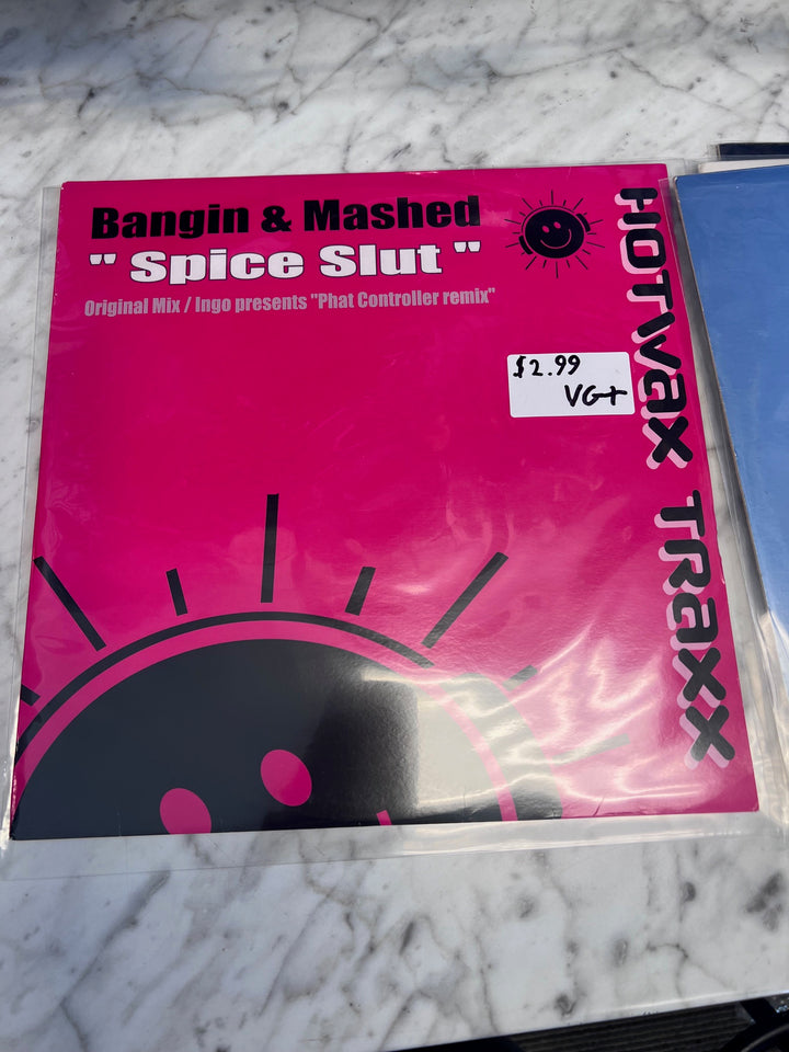 Bangin & Mashed - Spice Slut (VG+) Condition Vinyl Record VR10125