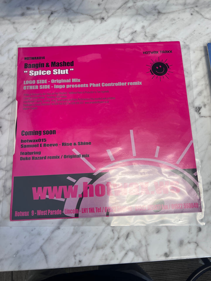 Bangin & Mashed - Spice Slut (VG+) Condition Vinyl Record VR10125