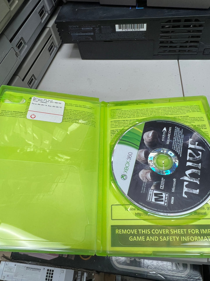 Thief for Microsoft Xbox 360 in case. Tested and working.     DO61024