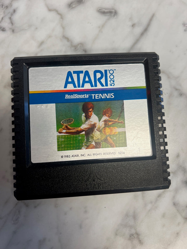 RealSports Tennis for Atari 5200 Cartridge Only Untested DU7324