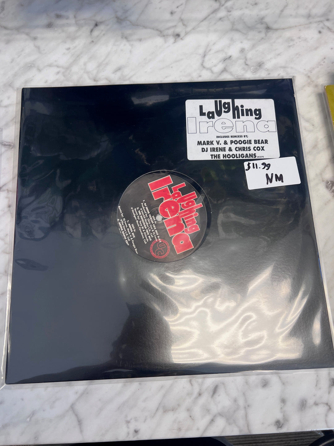 Laughing Irena (Remixes by Mark V Poogie Bear DJ Irene etc) (NM) Condition Vinyl Record VR10125