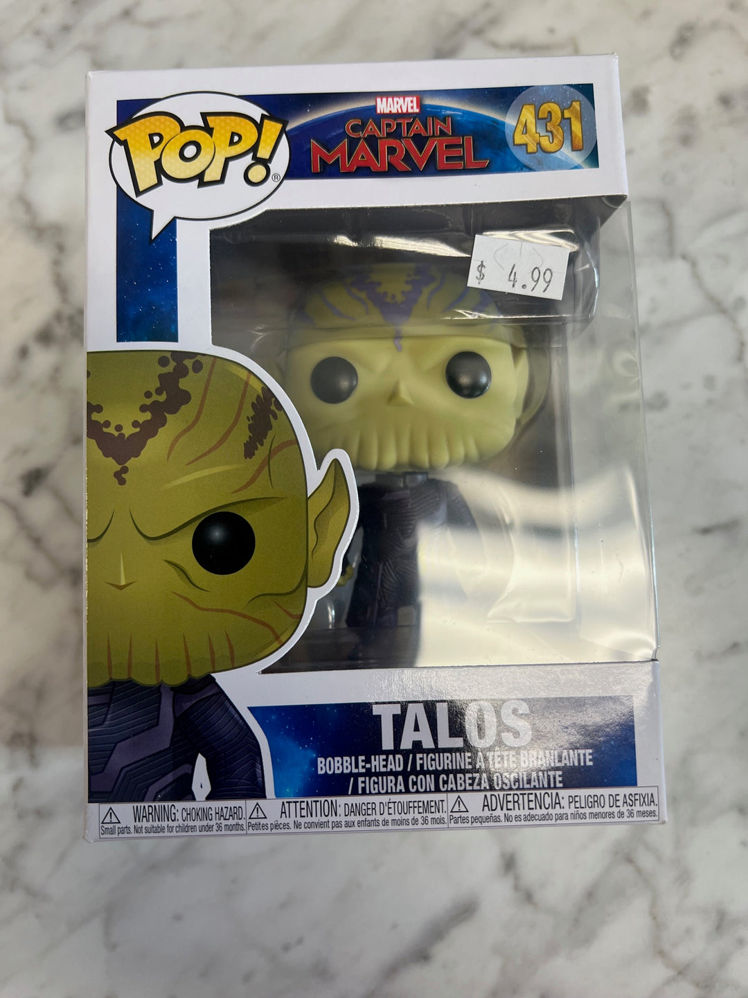 Funko Pop! Talos #431 Captain Marvel FP121924