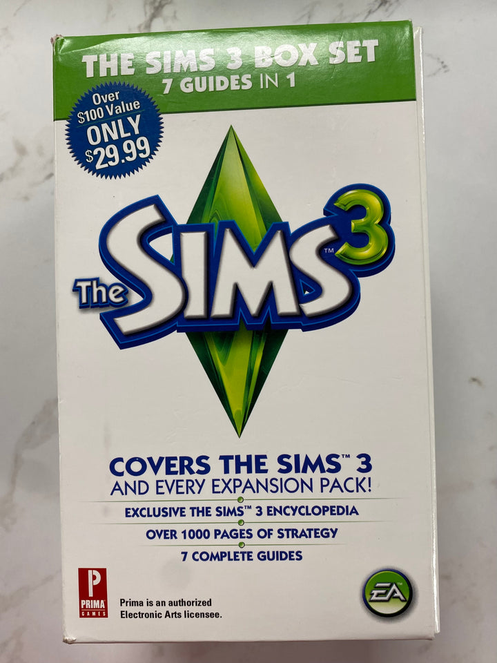 The Sims 3 Box Set 7 Books Encyclopedia - Game Guide