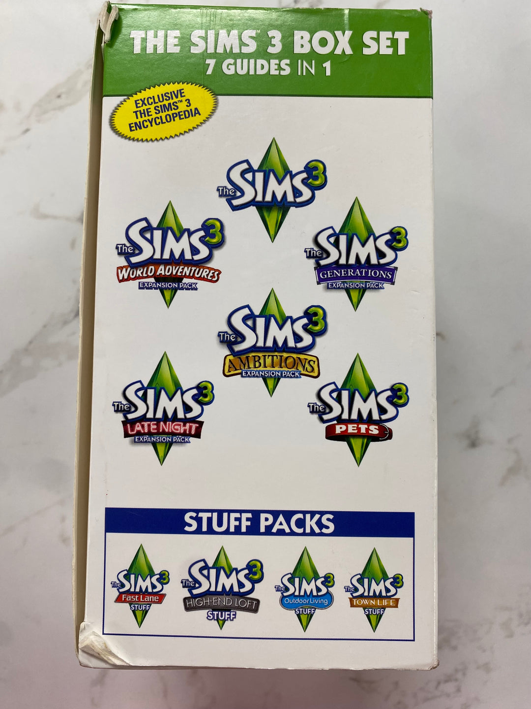 The Sims 3 Box Set 7 Books Encyclopedia - Game Guide