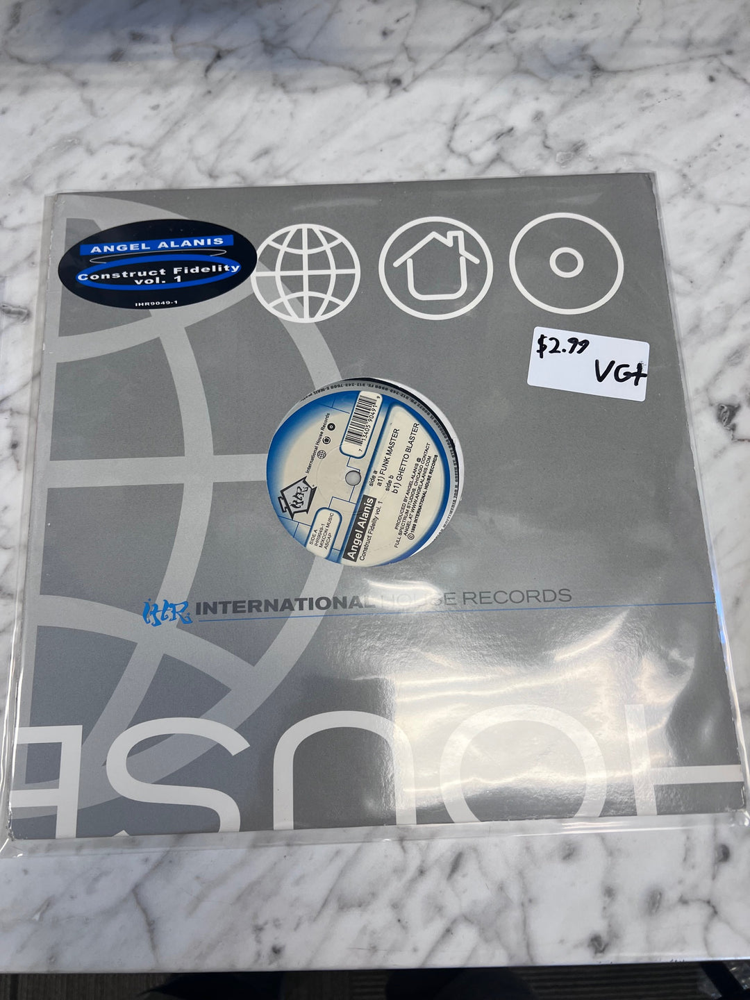 Angel Alanis Construct Fidelity Vol 1 (VG+) Condition Vinyl Record VR10125