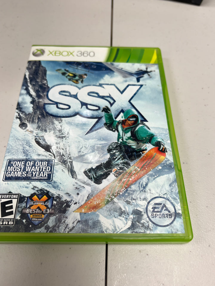 SSX for Microsoft Xbox 360 in case. Tested and working.     DO61024