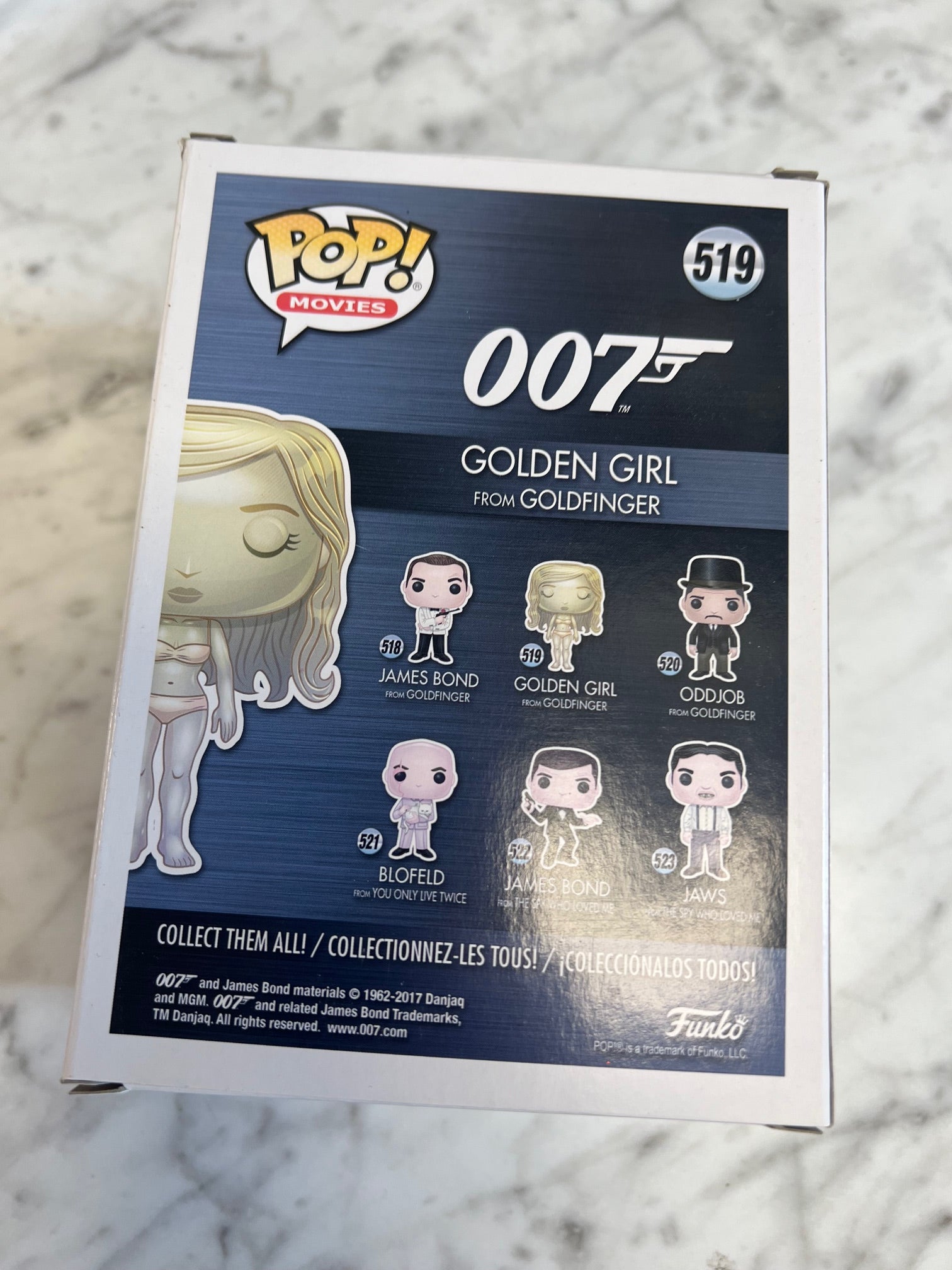 ポップ！ 『007』「ゴールドフィンガー」ゴールデンガール[ファンコ