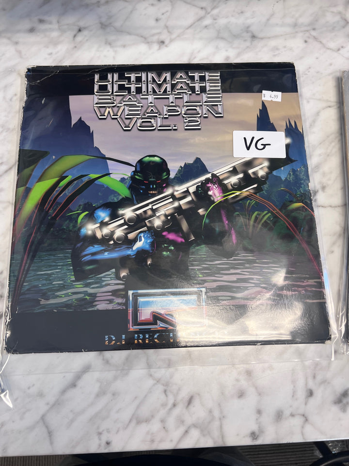 DJ Rectangle - Ultimate Ultimate Battle Weapon Vol 2 (VG) Condition Vinyl Record VR10125