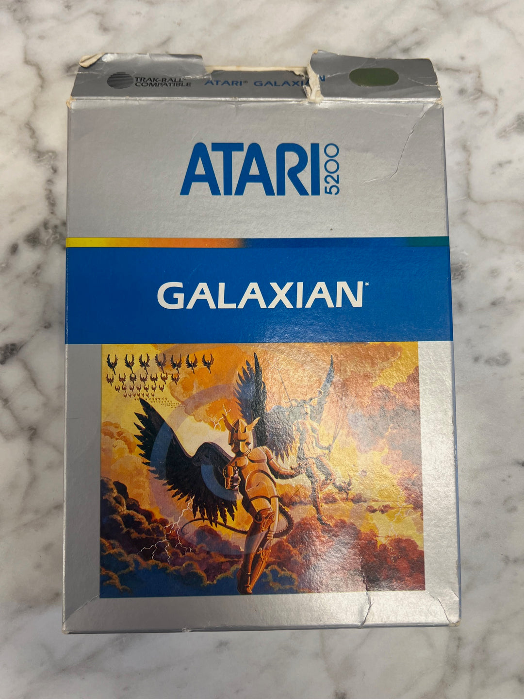 Galaxian for Atari 5200 With box and manual Untested DU7324