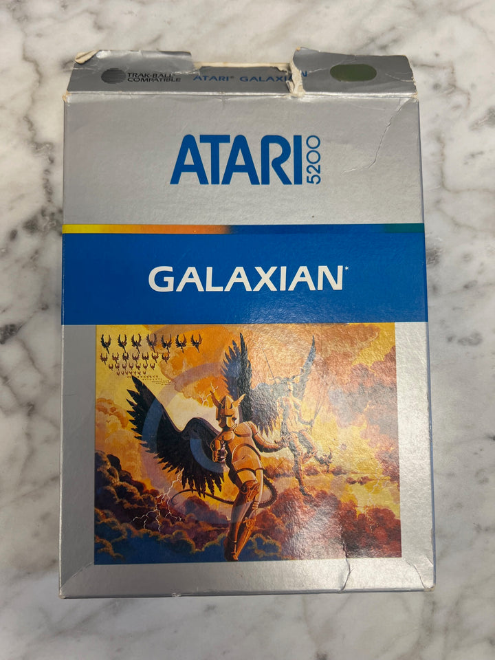 Galaxian for Atari 5200 With box and manual Untested DU7324
