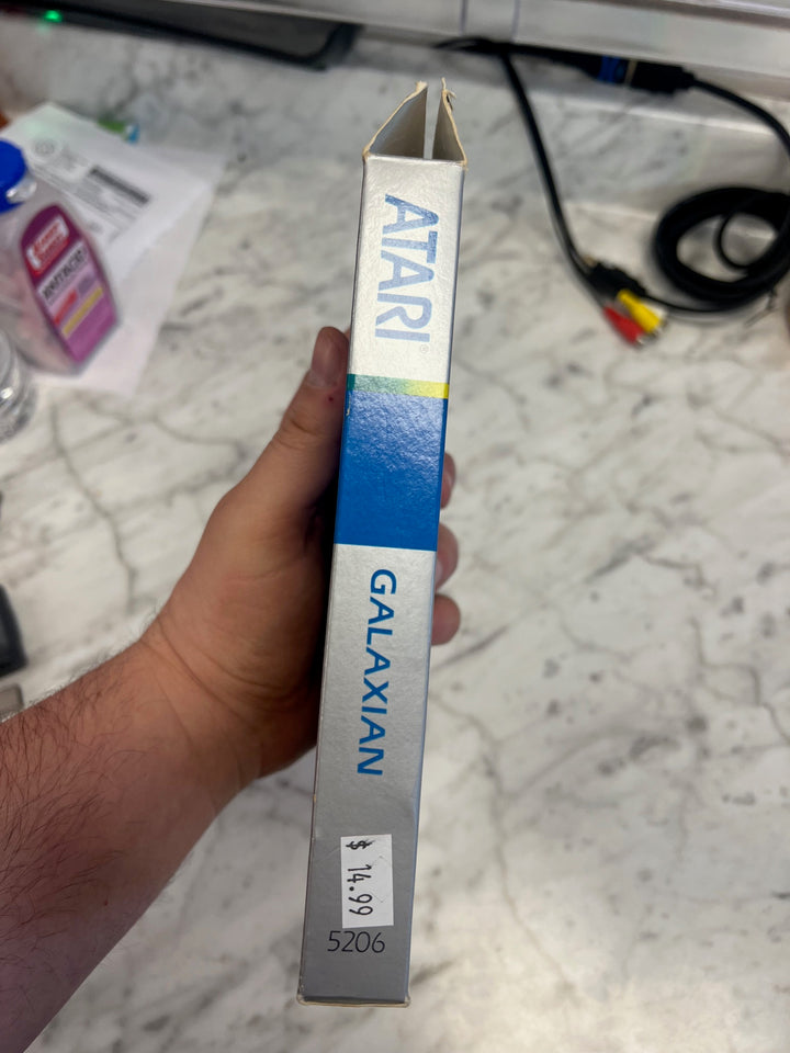 Galaxian for Atari 5200 With box and manual Untested DU7324