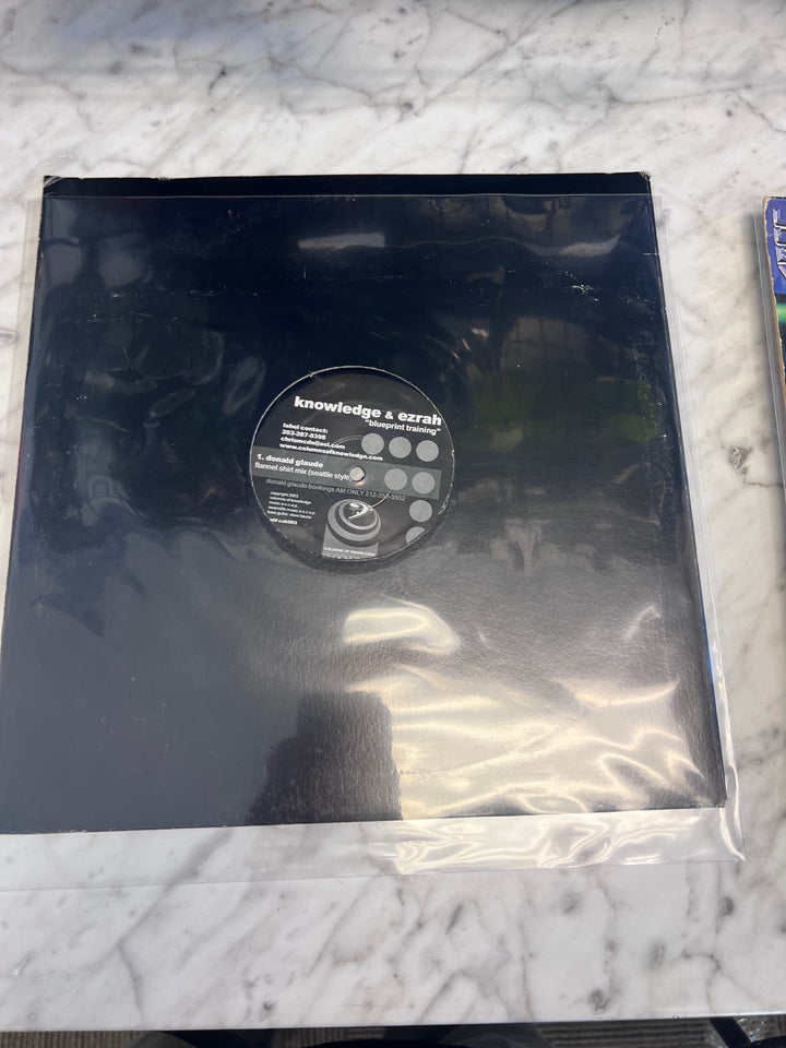 Knowledge & Ezrah - Blueprint Training (NM) Condition Vinyl Record VR10125